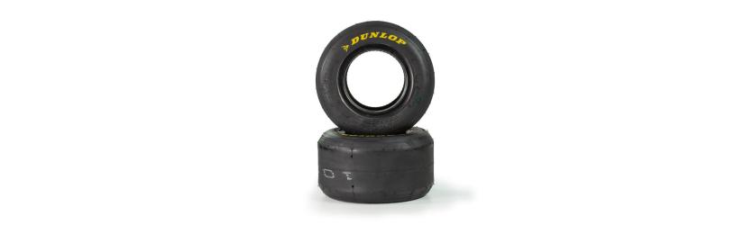 Dunlop DF2 pneus kart location avant 10 × 4.50-5 EXTRA DUR