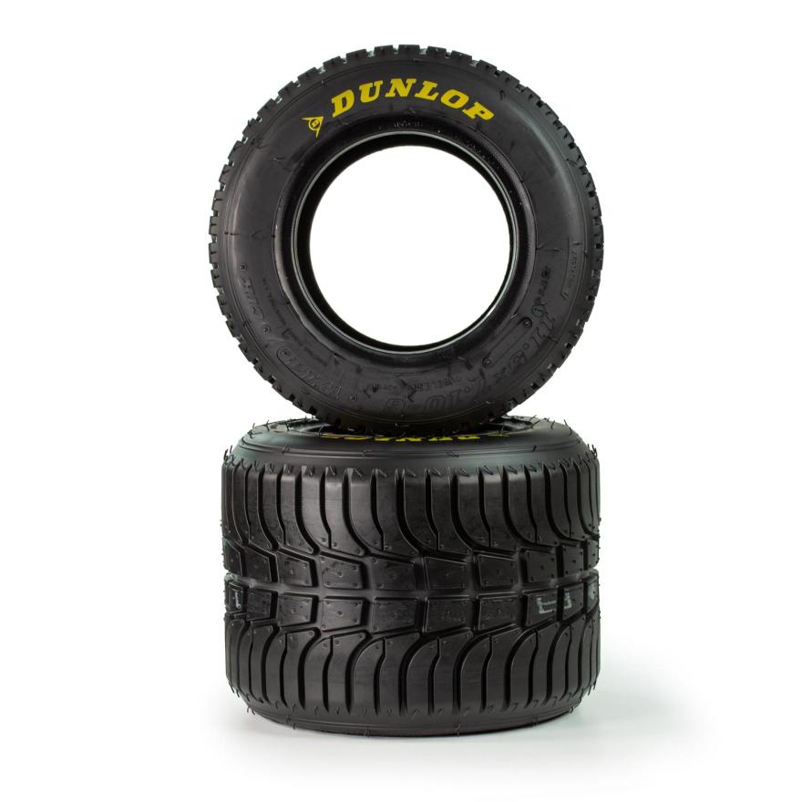 Dunlop 6-inch KT14 W14 racing pneu 11.5 x 7.10-6 pluie arriere