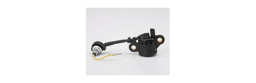Oil cut-off switch for DM engines