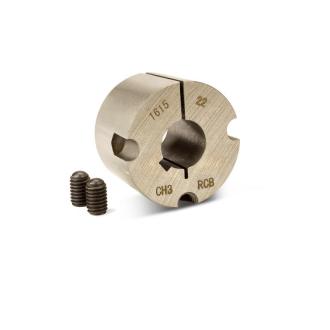 TL-socket 1615-22 f.dr.-belt-wheel inside Ø 22 mm groove 7 mm