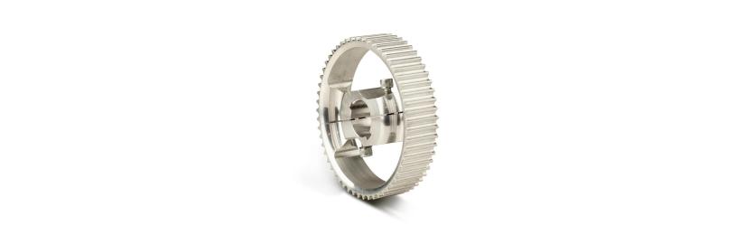 Zahnriemenscheibe geteilt, für 30 mm Achse
