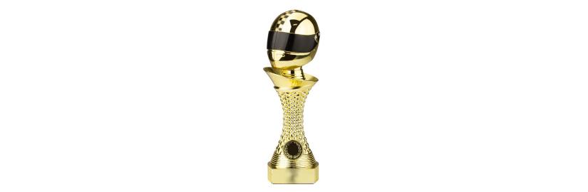 Trophy helmet column