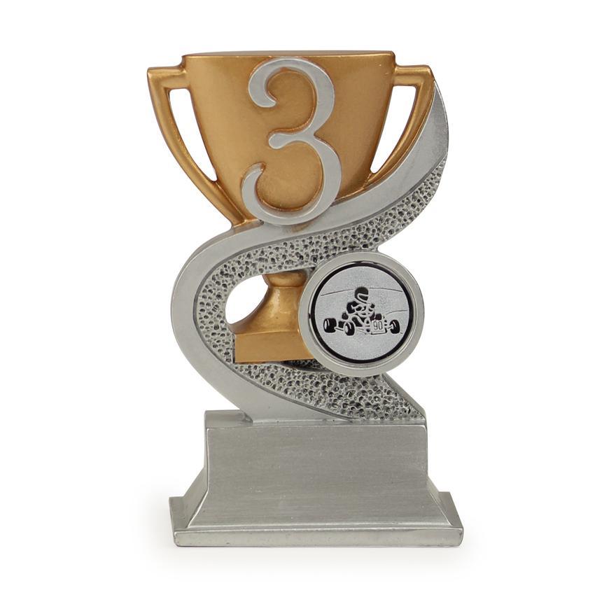 Trophy cup number