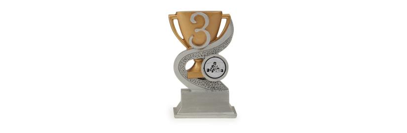Trophy cup number
