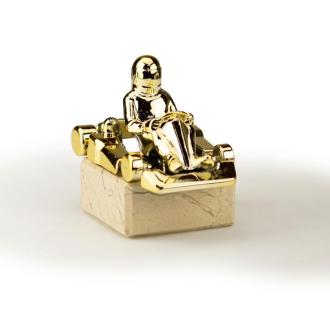 Kart sur socle en marbre