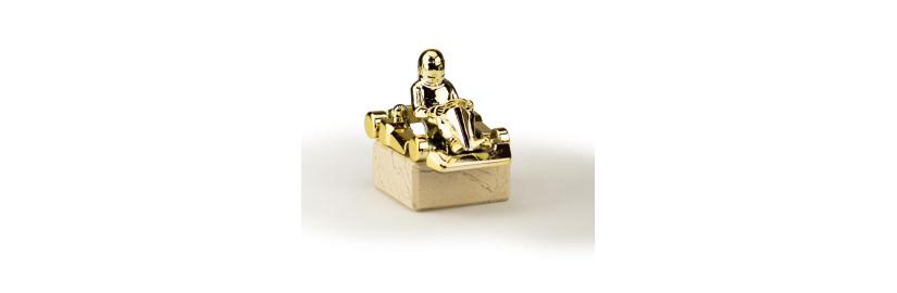 Kart sur socle en marbre