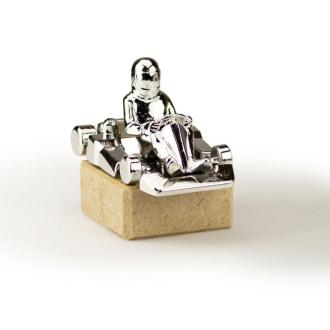 Kart sur socle en marbre