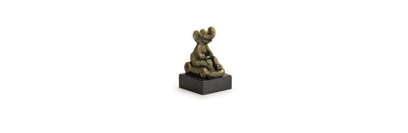 Trophäe Elefant