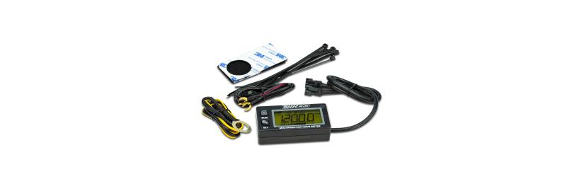 Compte-tours et heures mètres numérique 2/4-temps