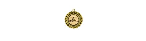 Medaille 45 mm Kranz