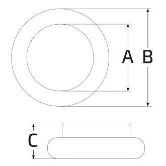 Hinterachslager AS205 ZZ 25 mm Achse