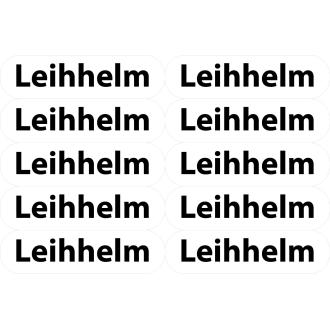 Sticker Leihhelm