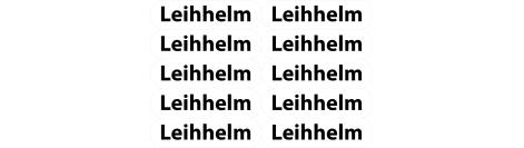 Aufkleber Leihhelm