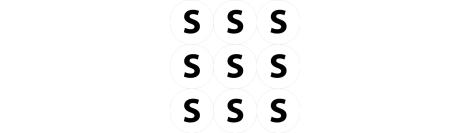 Sticker sizes