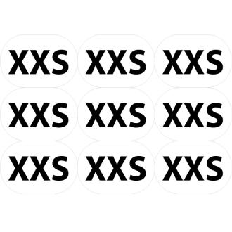 Sticker sizes