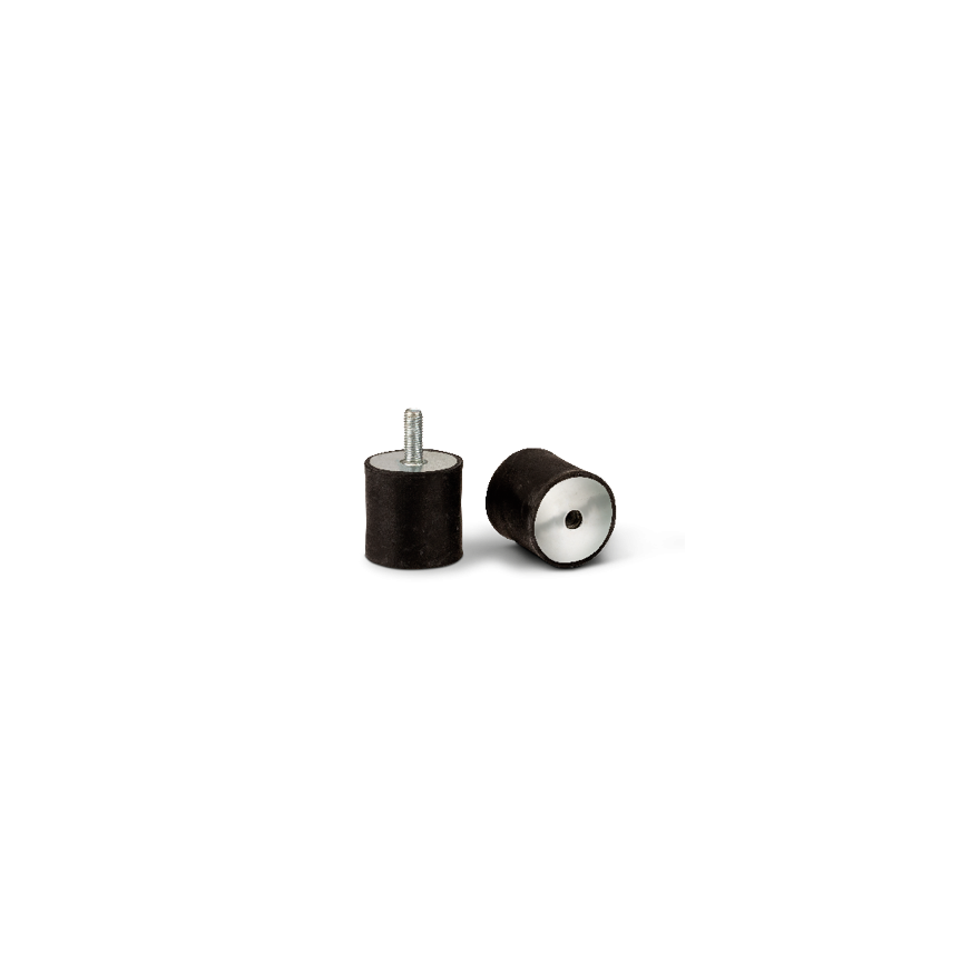 Gummi-Metall Puffer M10 L:50mm