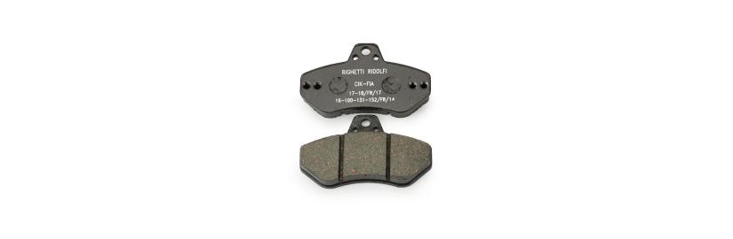 Brake pad mech. + hyd. Brake hard CIK-FIA