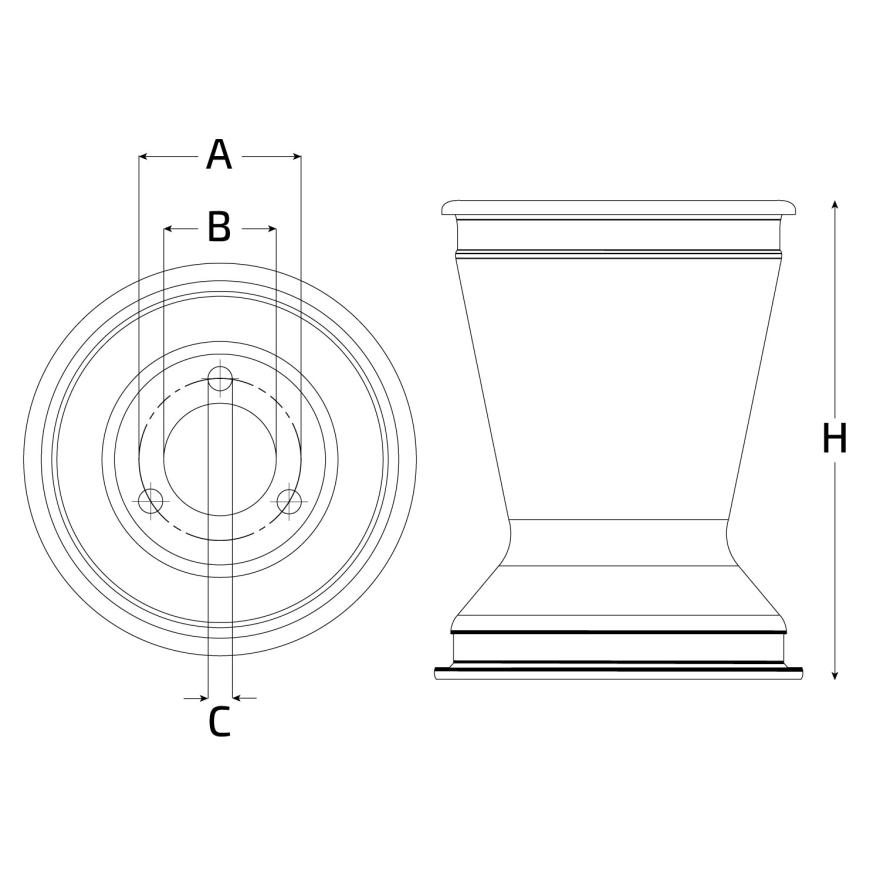 Jant 180 mm Standard