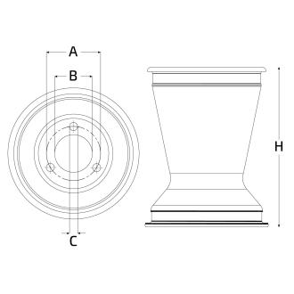 Felge 210 mm Standard
