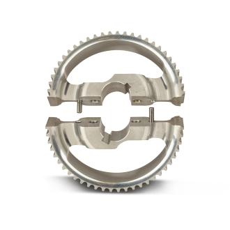 Zahnriemenscheibe geteilt, für 30 mm Achse