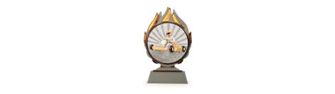 Trophée flamme kart