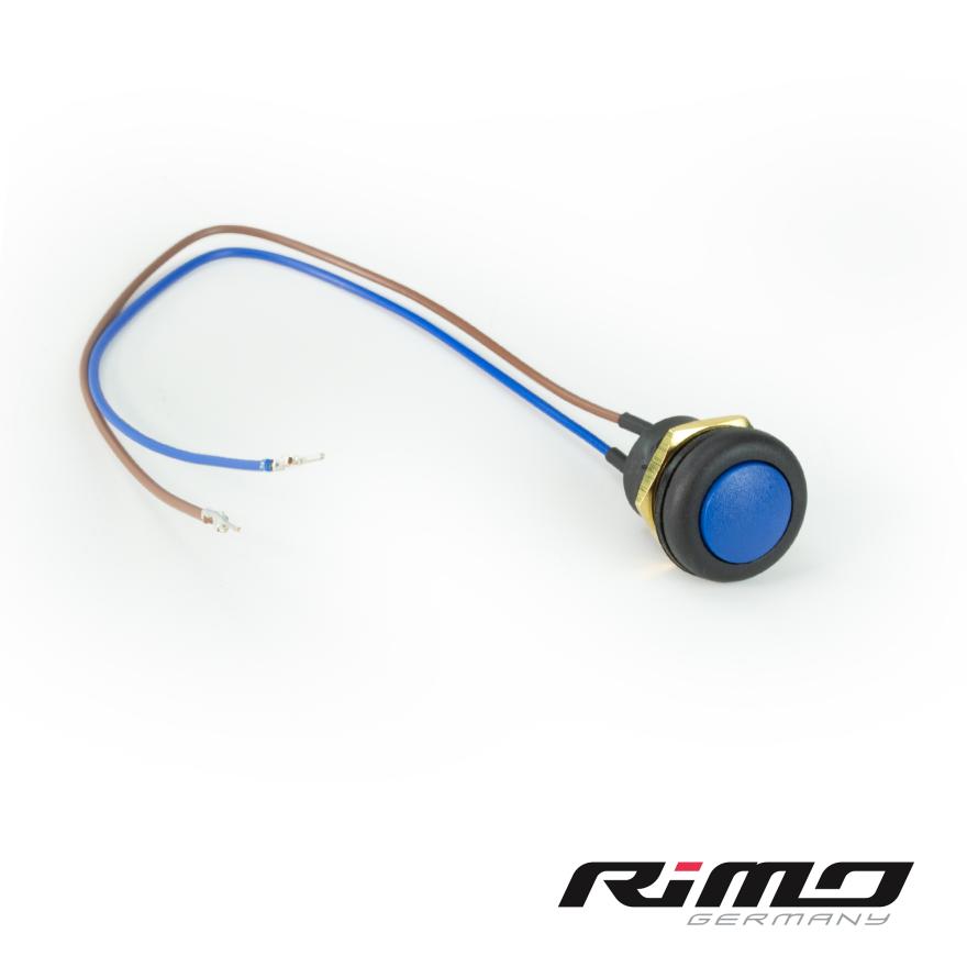Rimo bouton inversé bleu