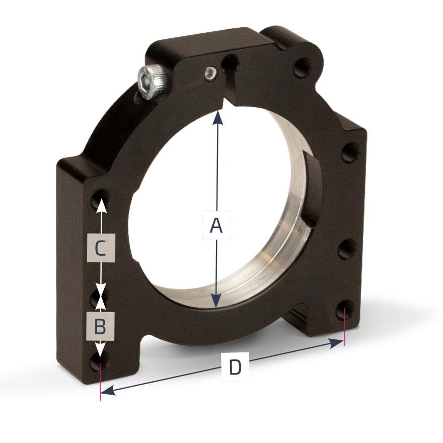 Split bearing shell for 40 + 50er axle and axle bearing Ø 80 mm