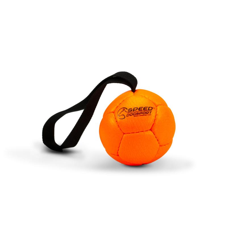 Hundesport Trainingsball 7 cm mit Handschlaufe