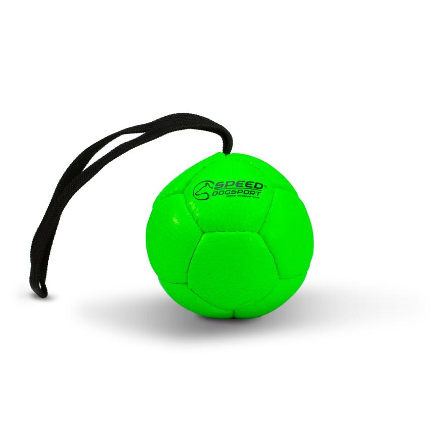 Hundesport Trainingsball 9 cm mit Handschlaufe