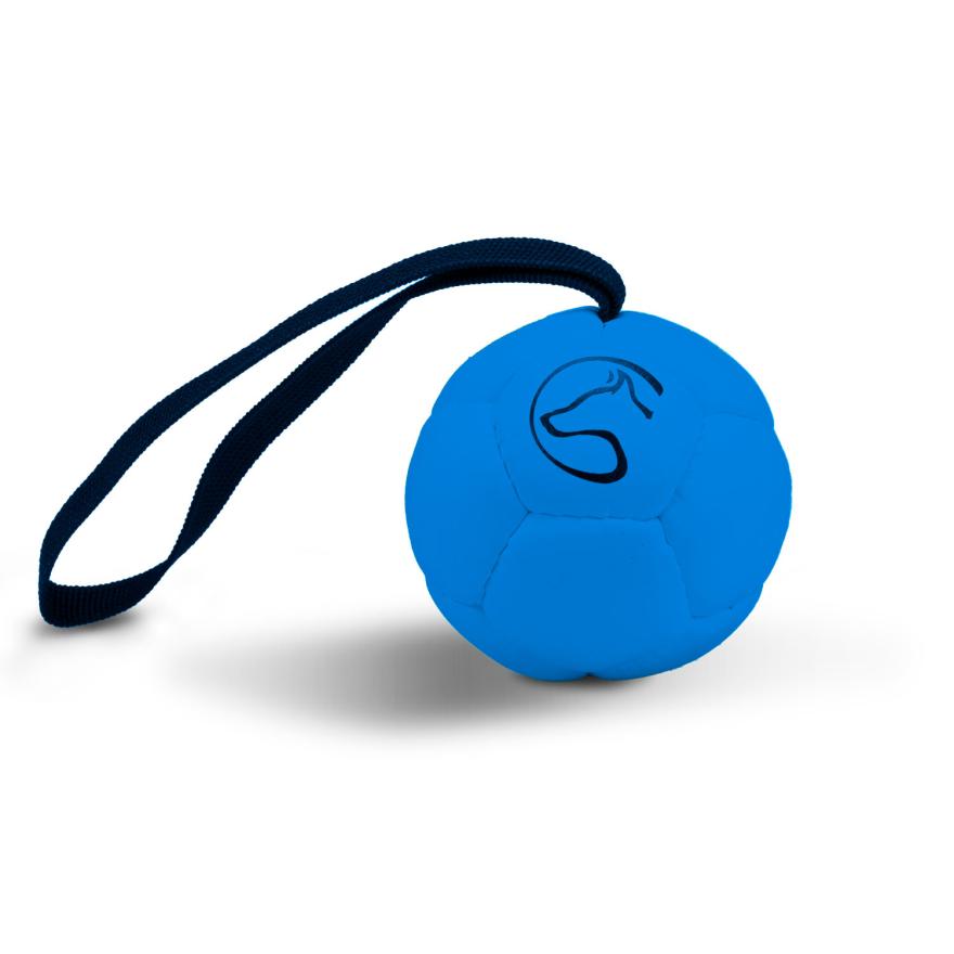 Hundesport Trainingsball 9 cm mit Handschlaufe