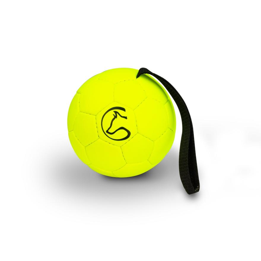 Dog Sport Training Ball 12 cm with Hand Strap