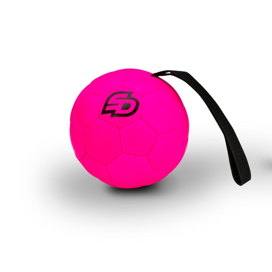 Dog Sport Training Ball 12 cm with Hand Strap