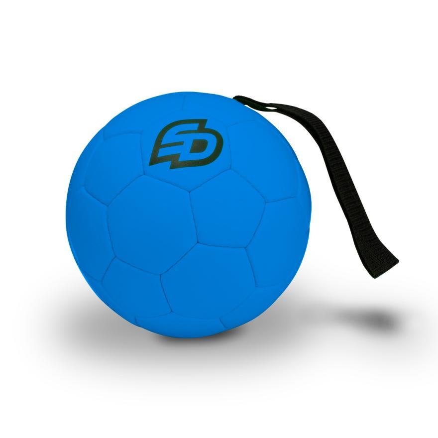 Dog Sport Training Ball 16 cm with Hand Strap