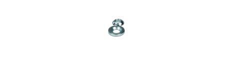 Kugelbund Scheibe sphärisch 10 mm