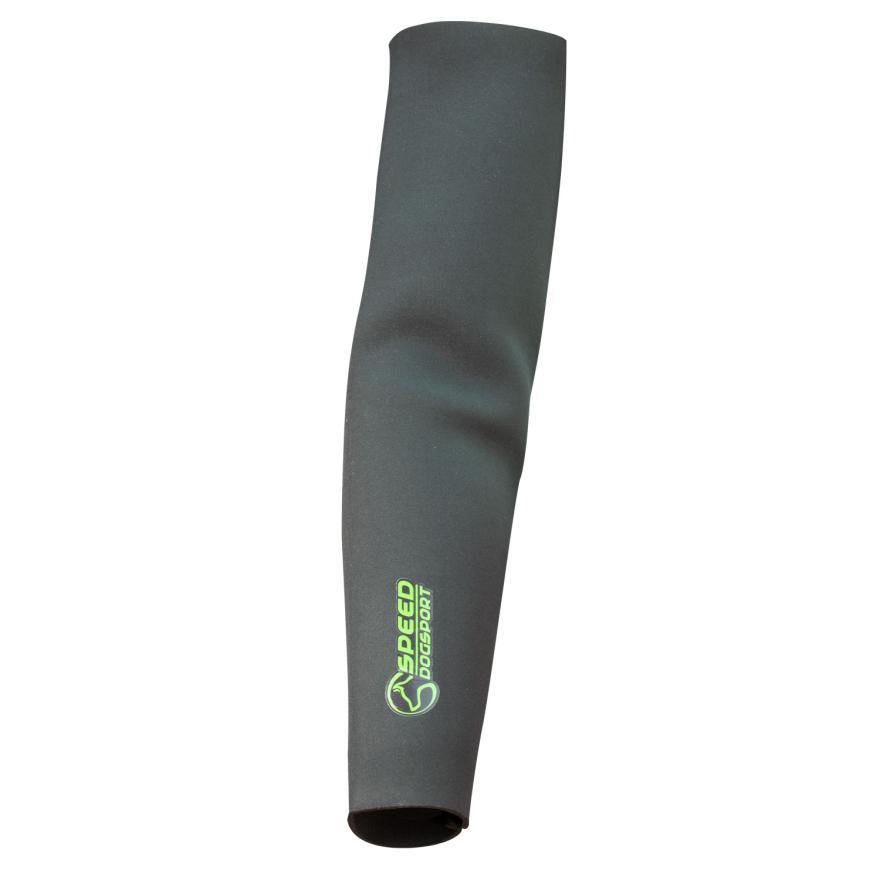 Hundesport Neoprenschutz unter dem Hetzarm für Helfer
