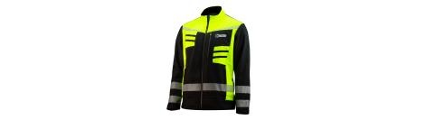 Veste softshell Sports canins LUNA haute visibilité