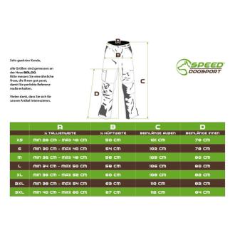 Dog sports trousers BALDO winter-rain trousers