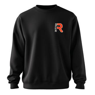 Sweatshirt mit Logo Stick individuell schwarz unisex