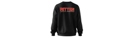 Sweatshirt mit Logo Stick individuell schwarz unisex