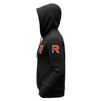 Hoodie mit Logo Stick individuell schwarz unisex