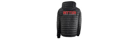 Steppjacke mit Logo Stick individuell schwarz unisex
