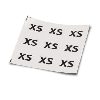 Sticker sizes
