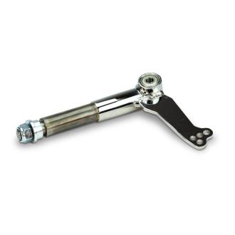 Achsschenkel links 25 mm 10,5° Länge 195,5 mm verchromt