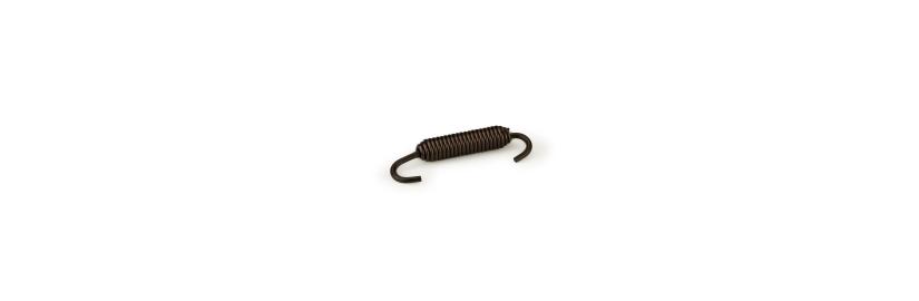 Exhaust spring Ø 10 x 70 mm swivel end