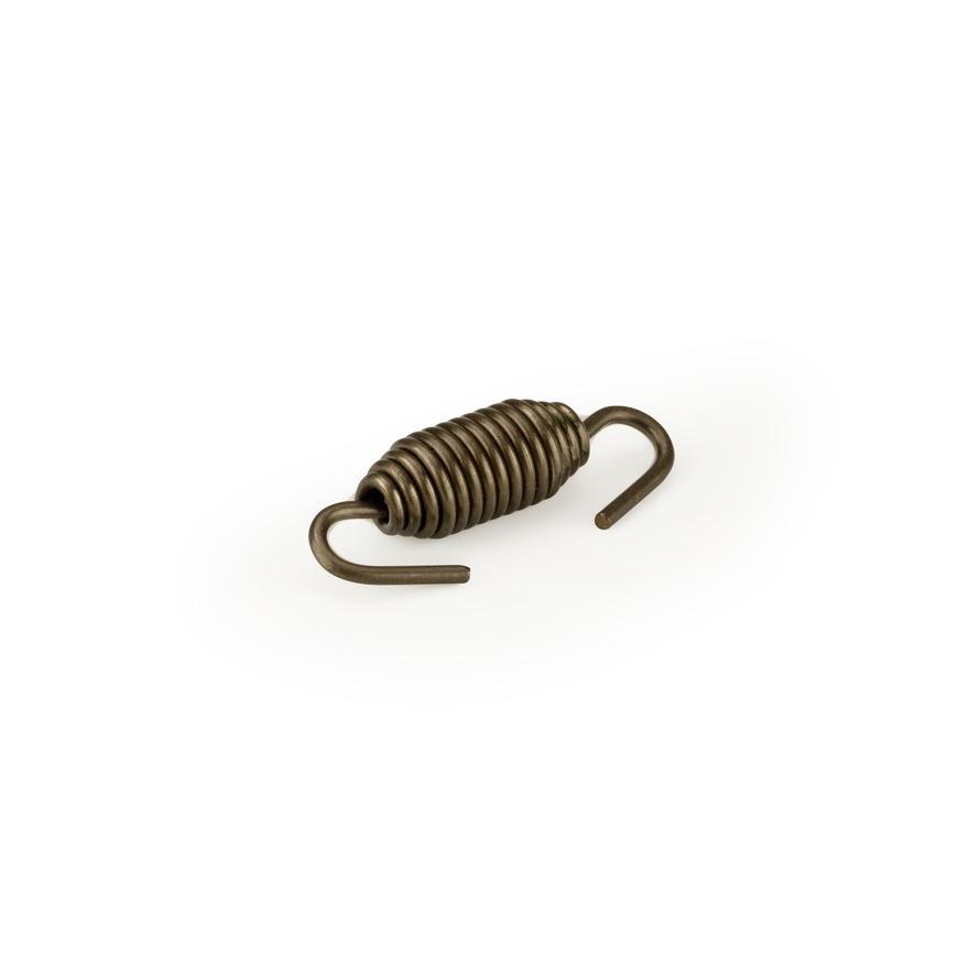 Exhaust spring Ø 14 x 55 mm swivel end