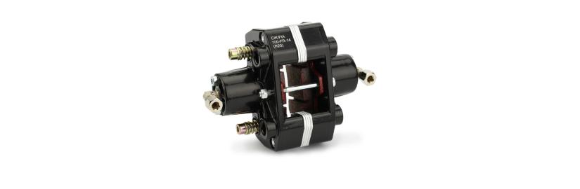Étrier de frein à l'arrière hyd. 2-pistons CIK/FIA