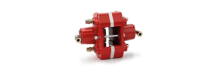 Brake caliper rear hyd. 2-pistons CIK/FIA