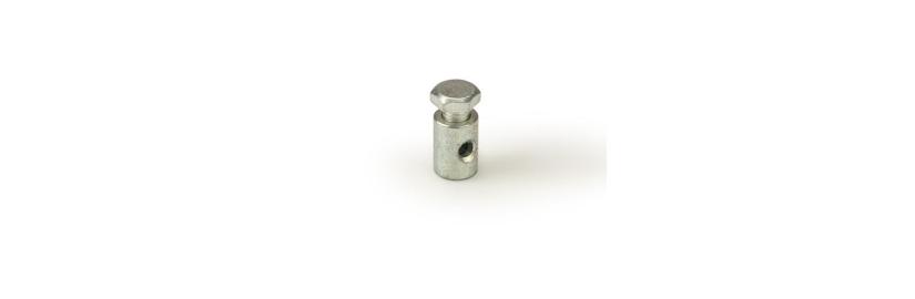 Cable clamp with screw