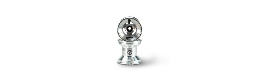 Felge 130 mm mit Lagern 17/17 mm inkl. 3 Sicherungsschrauben M5