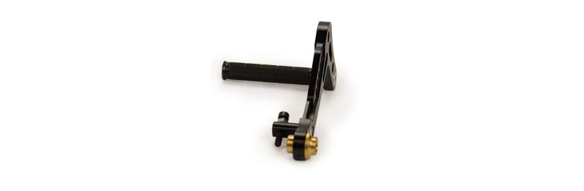 Pédale d'accélérateur 160 mm en aluminium
